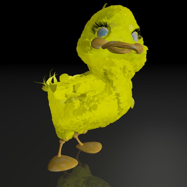 modelo 3d Patito - TurboSquid 701948