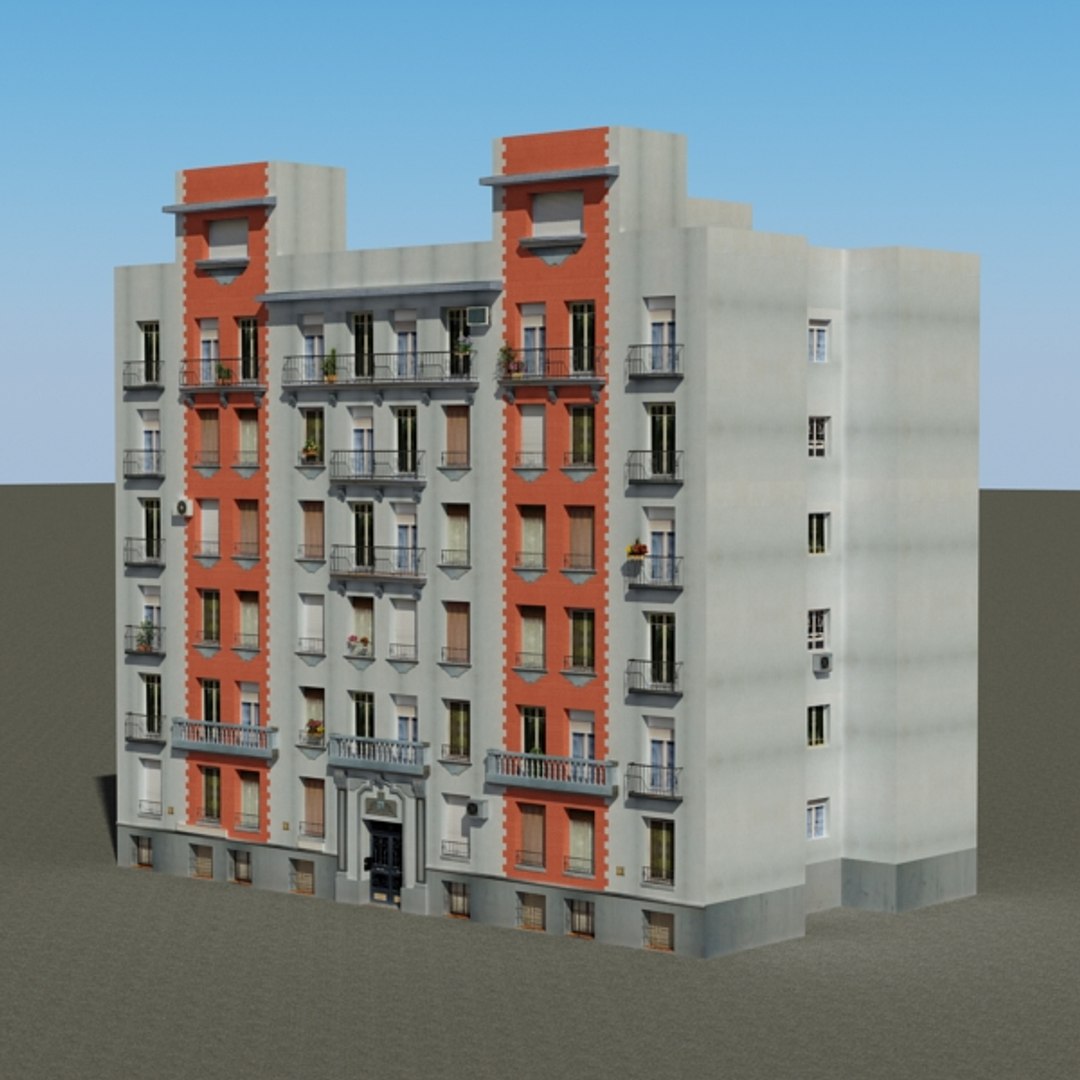 3d Building 67 Model