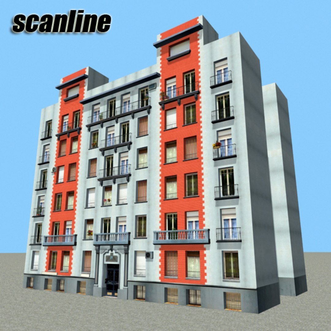 3d Building 67 Model