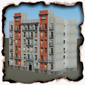 3d building 67 model
