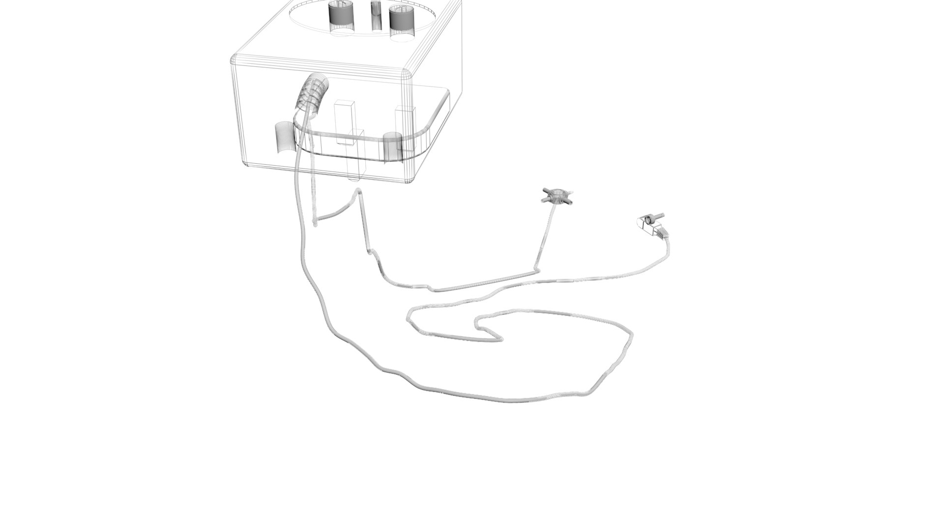 Terminator Ac Dc Power Adapter 3D model - TurboSquid 1758272