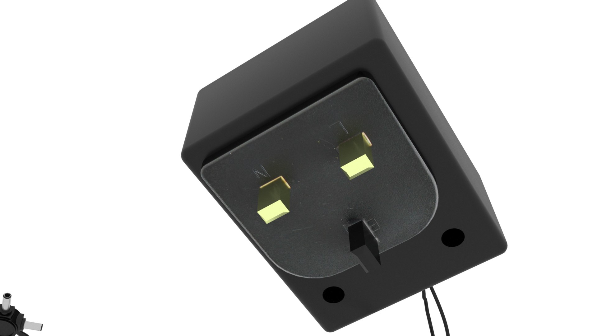 Terminator Ac Dc Power Adapter 3D model - TurboSquid 1758272