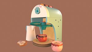 3D model Coffee machine
