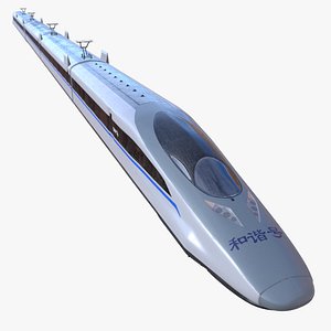 Chinese  Modern HighSpeed Bullet Train