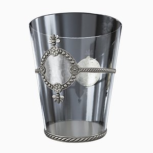 Glass Bee Ice Bucket