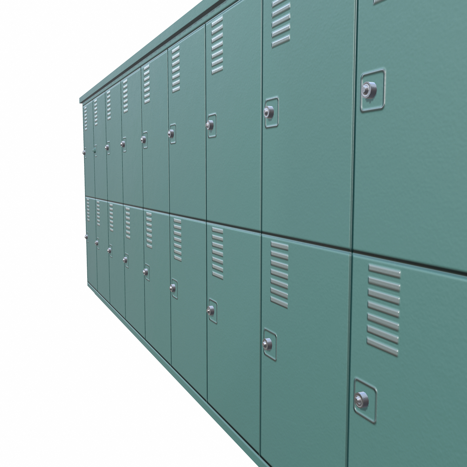 3D locker cabinet01 pbr low-poly - TurboSquid 1587663