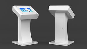 3D model Electronic Kiosk