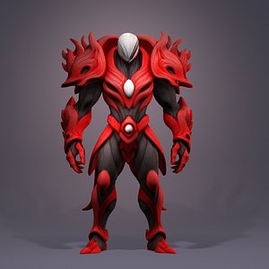 3D Barkrend Golem model