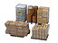 Palletized Industrial Drums and Cargo Packages