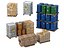 Palletized Industrial Drums and Cargo Packages