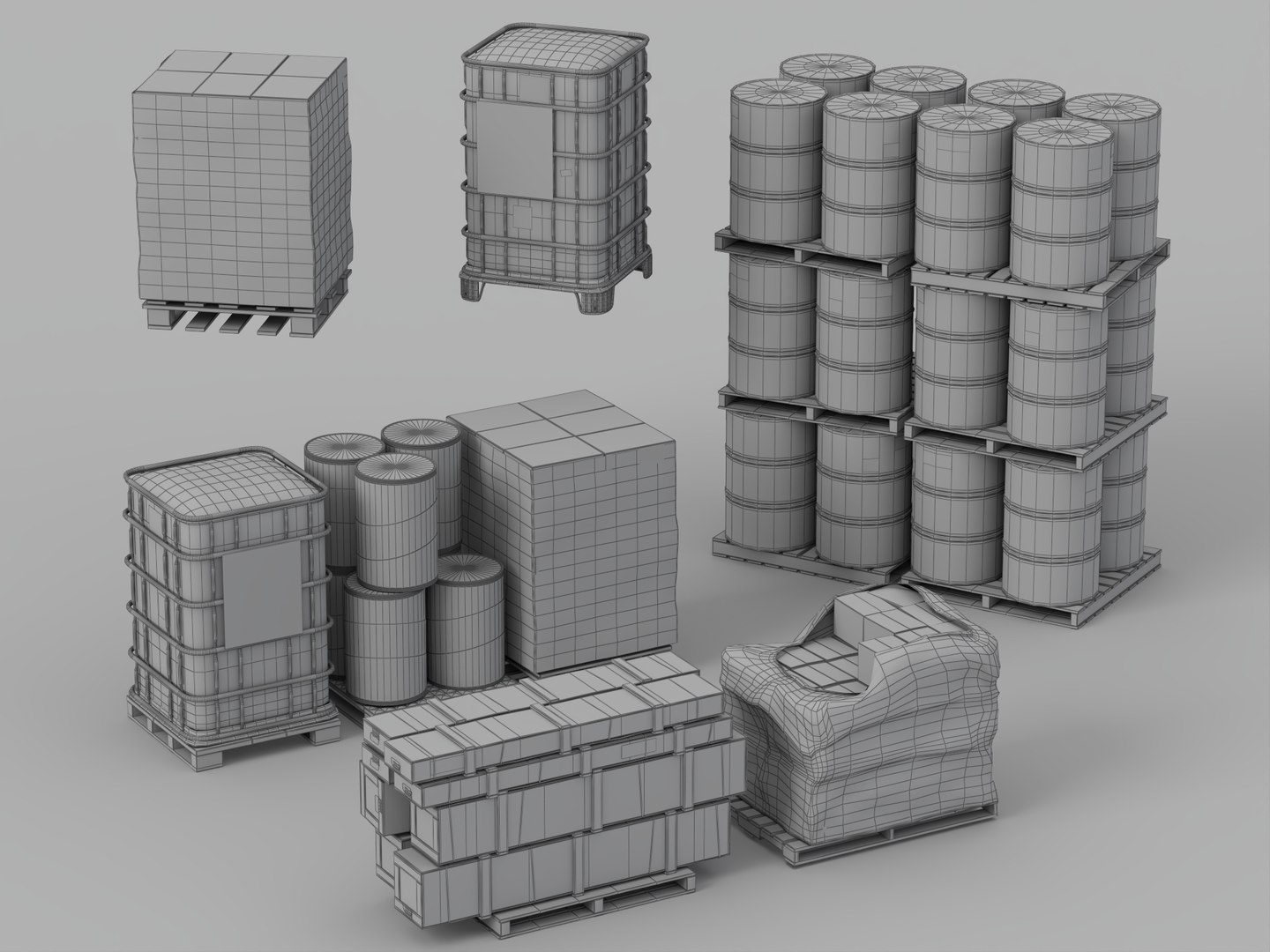 Palletized Industrial Drums and Cargo Packages 3D model https://p.turbosquid.com/ts-thumb/rO/xPcmqn/mv/wire_005/jpg/1792236694/1920x1080/fit_q87/165645c969c7b764c541108fc5eb38341072725d/wire_005.jpg