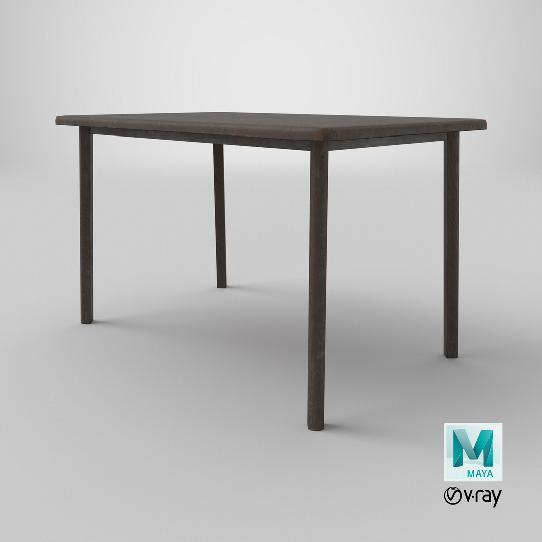 Rectangular Wooden Table - Old and Damaged - Game Ready Low Poly 3D model https://p.turbosquid.com/ts-thumb/rP/03tVv5/TV/stemcell_maya_vray_render/png/1782232178/1920x1080/fit_q87/2fdcbe56cc1283451bb930abc16ad7c65acc5568/stemcell_maya_vray_render.jpg
