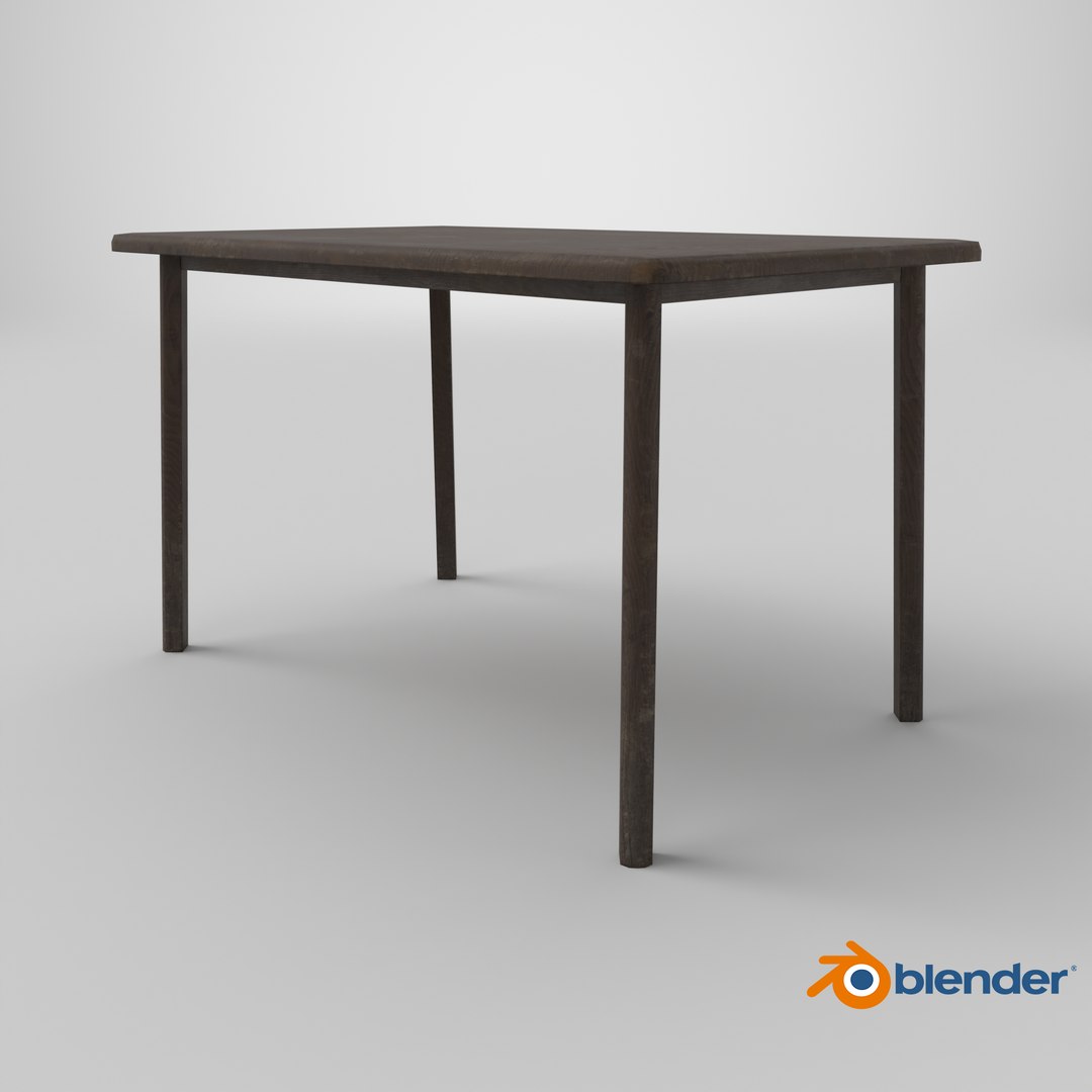 Rectangular Wooden Table - Old and Damaged - Game Ready Low Poly 3D model https://p.turbosquid.com/ts-thumb/rP/03tVv5/v3/stemcell_blender_cycles_render/png/1782232174/1920x1080/fit_q87/f35ca119a8a35aed830074cb280d345e4edc7f7e/stemcell_blender_cycles_render.jpg