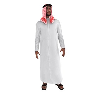 Arab man rigged