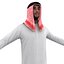 Arabischer Mann manipuliert