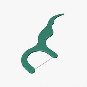 3ds max toothpick floss tooth