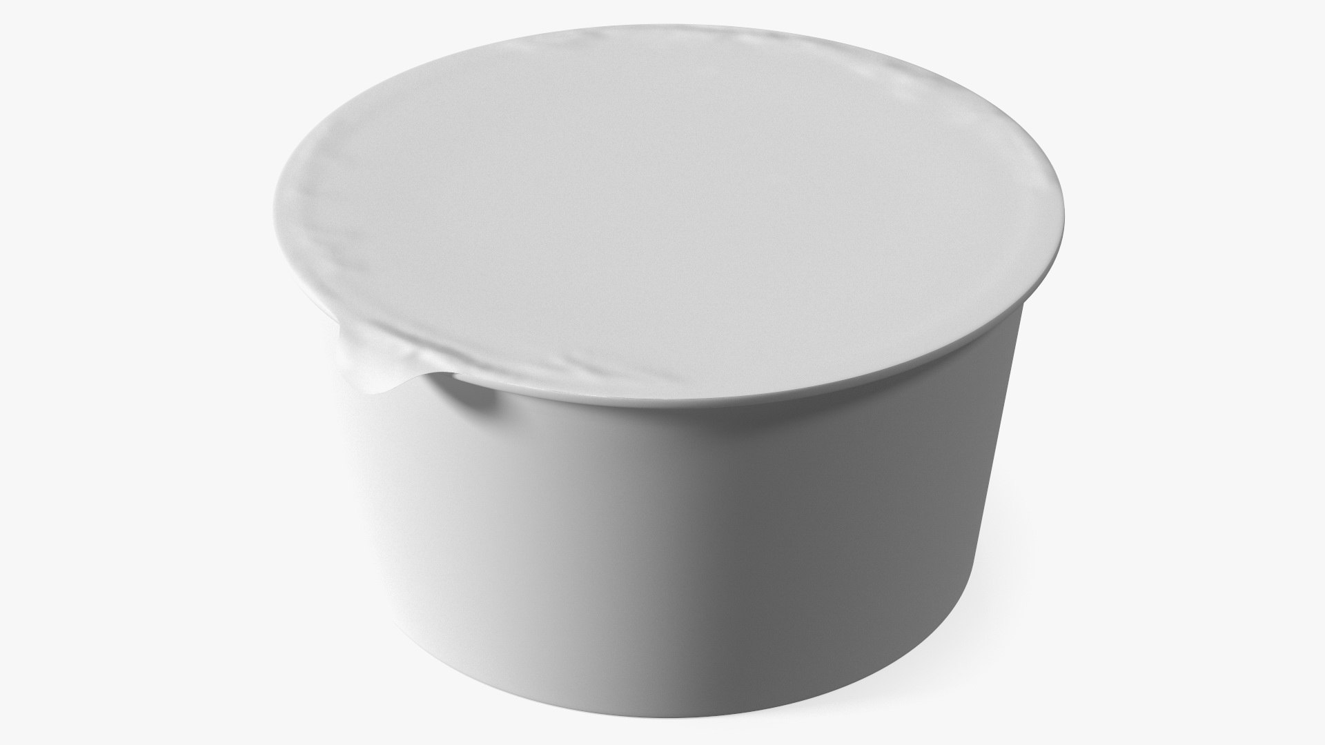 Instant Noodles Closed Bowl 3D model preview