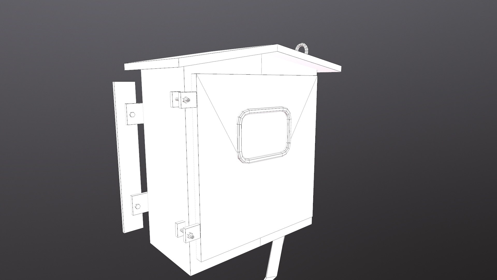 Electric Panel 3D Model - TurboSquid 2295070