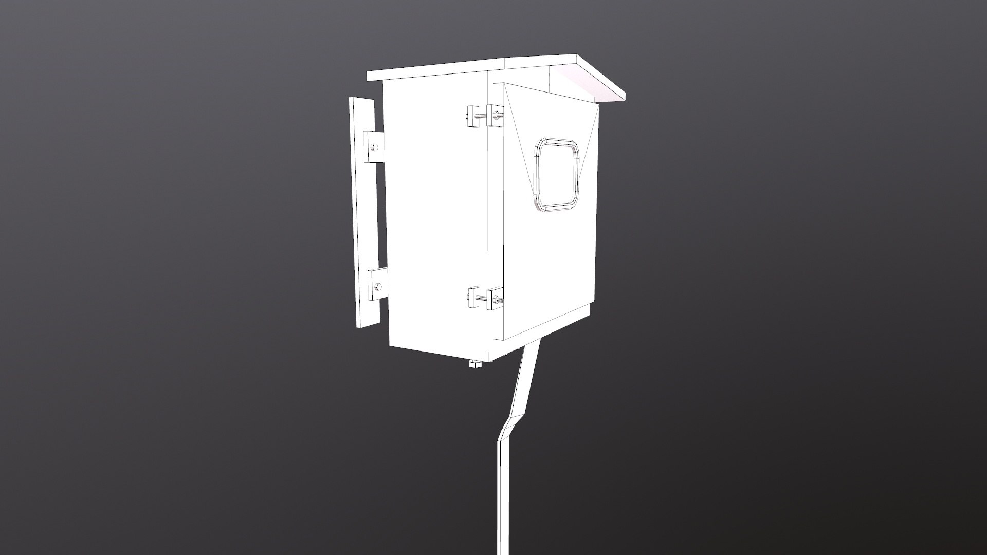 Electric Panel 3D Model - TurboSquid 2295070