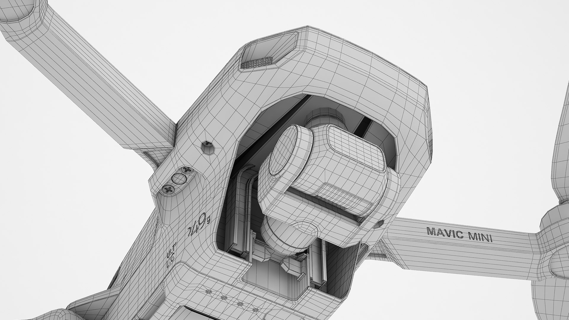 Dji Mavic Mini 3D Model - TurboSquid 1523837