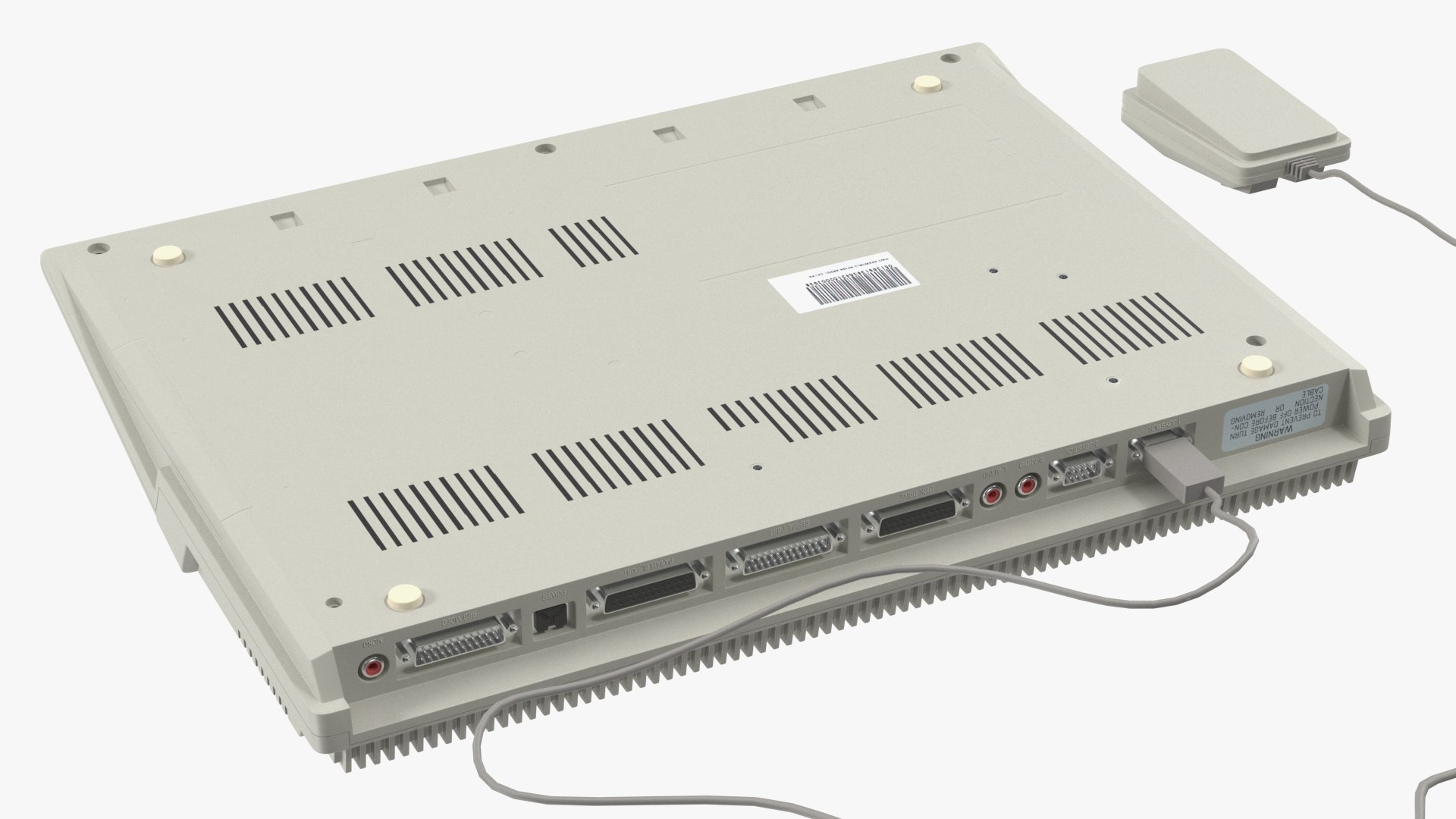 3D Home Computer Commodore Amiga 500 Keyboard TurboSquid 2062040