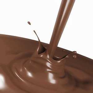 chocolate splash 3d max