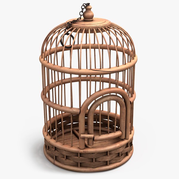Wooden Cage 8K PBR Textures 3D model