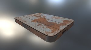 External HDD With USB Cable Rigged Rusty Version