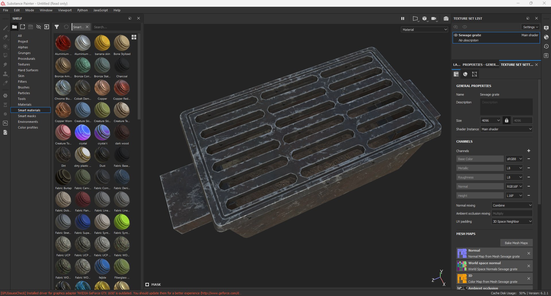 Sewage grate 3D model https://p.turbosquid.com/ts-thumb/rP/NBtb97/s6/screenshot_3/png/1703256840/1920x1080/fit_q87/7d2d25254c801a2bb8c18d0bbf06cc45345c6e29/screenshot_3.jpg