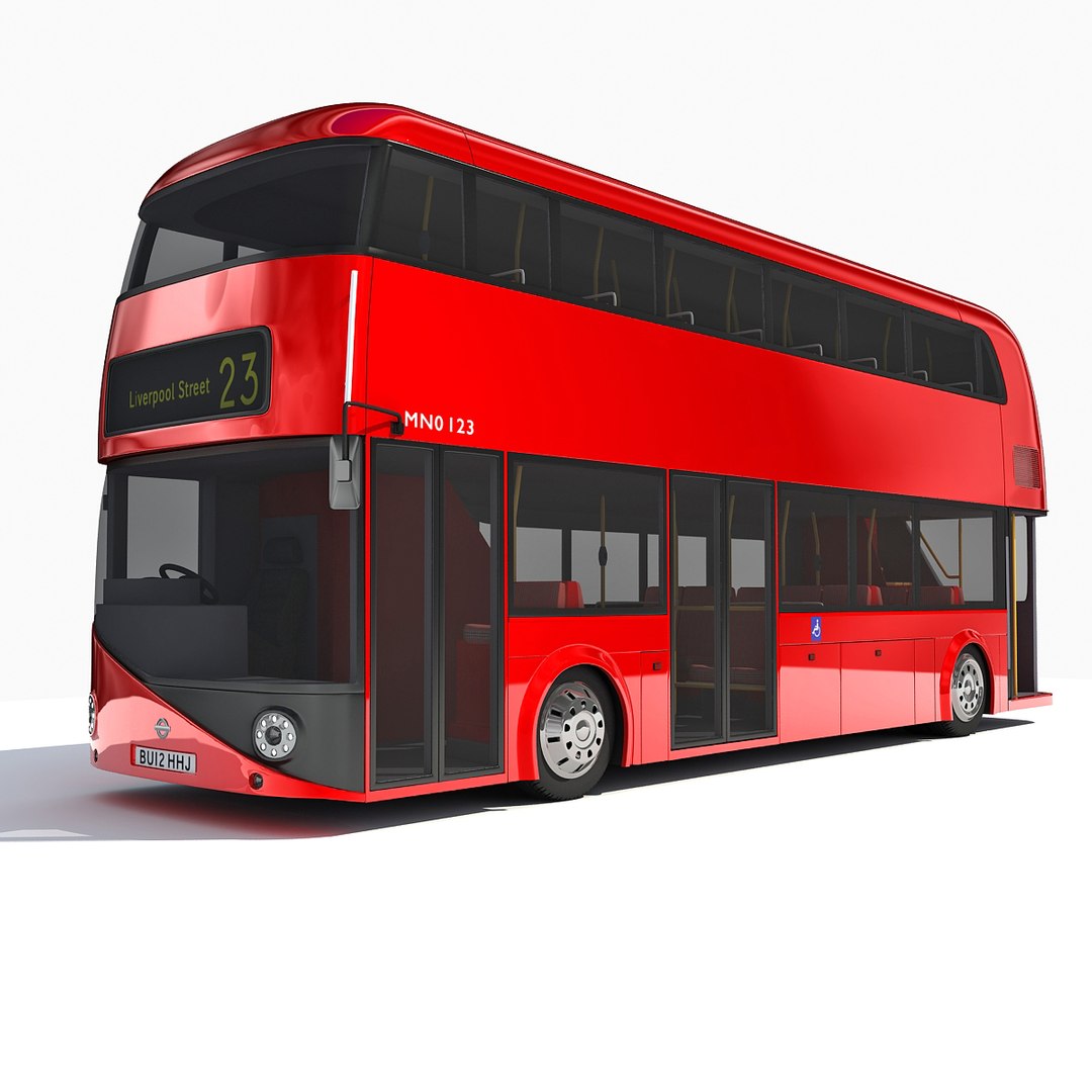 3ds New London Double Decker