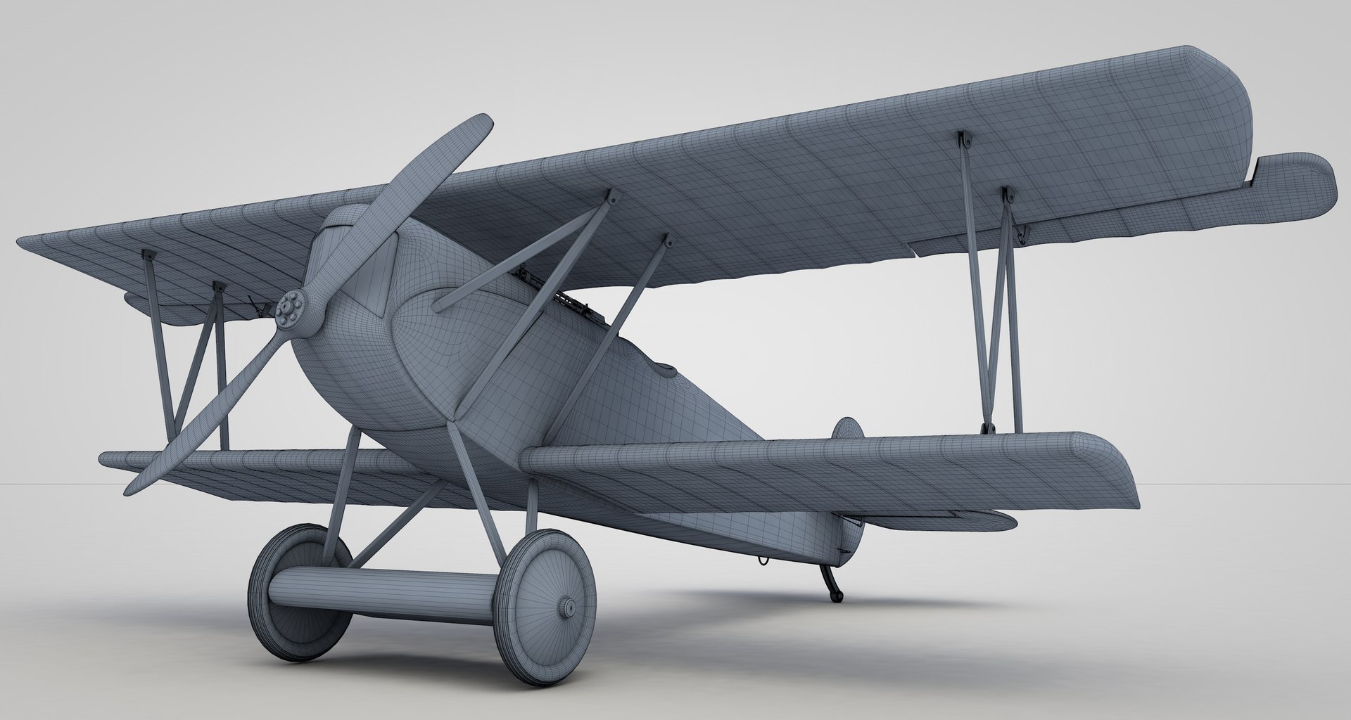 3D model german fokker d - TurboSquid 1388174