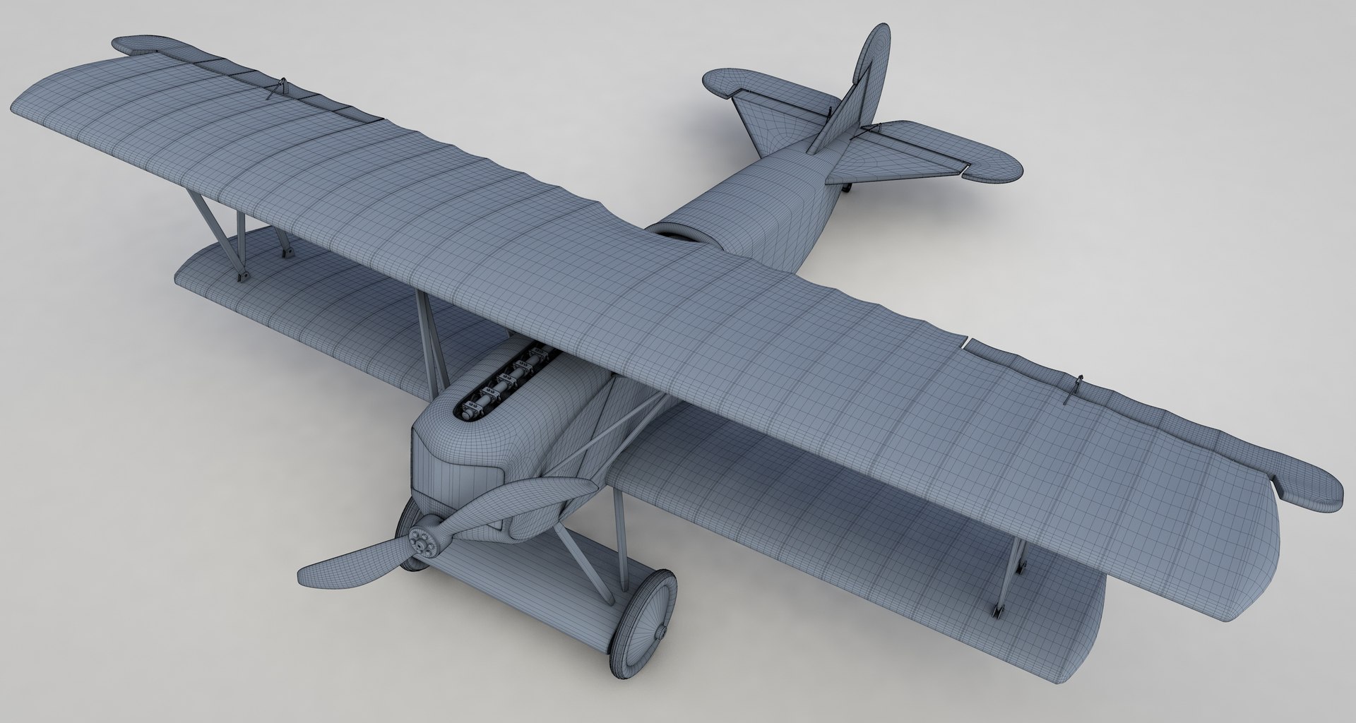 3D model german fokker d - TurboSquid 1388174