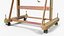 Studio Easel with Canvas