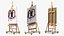 Studio Easel with Canvas