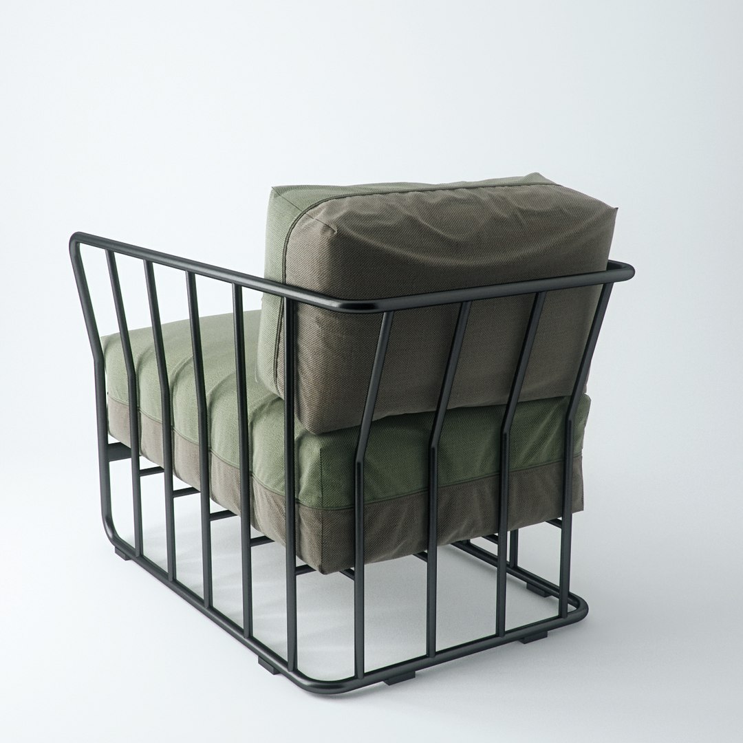code 27 chair 3d max