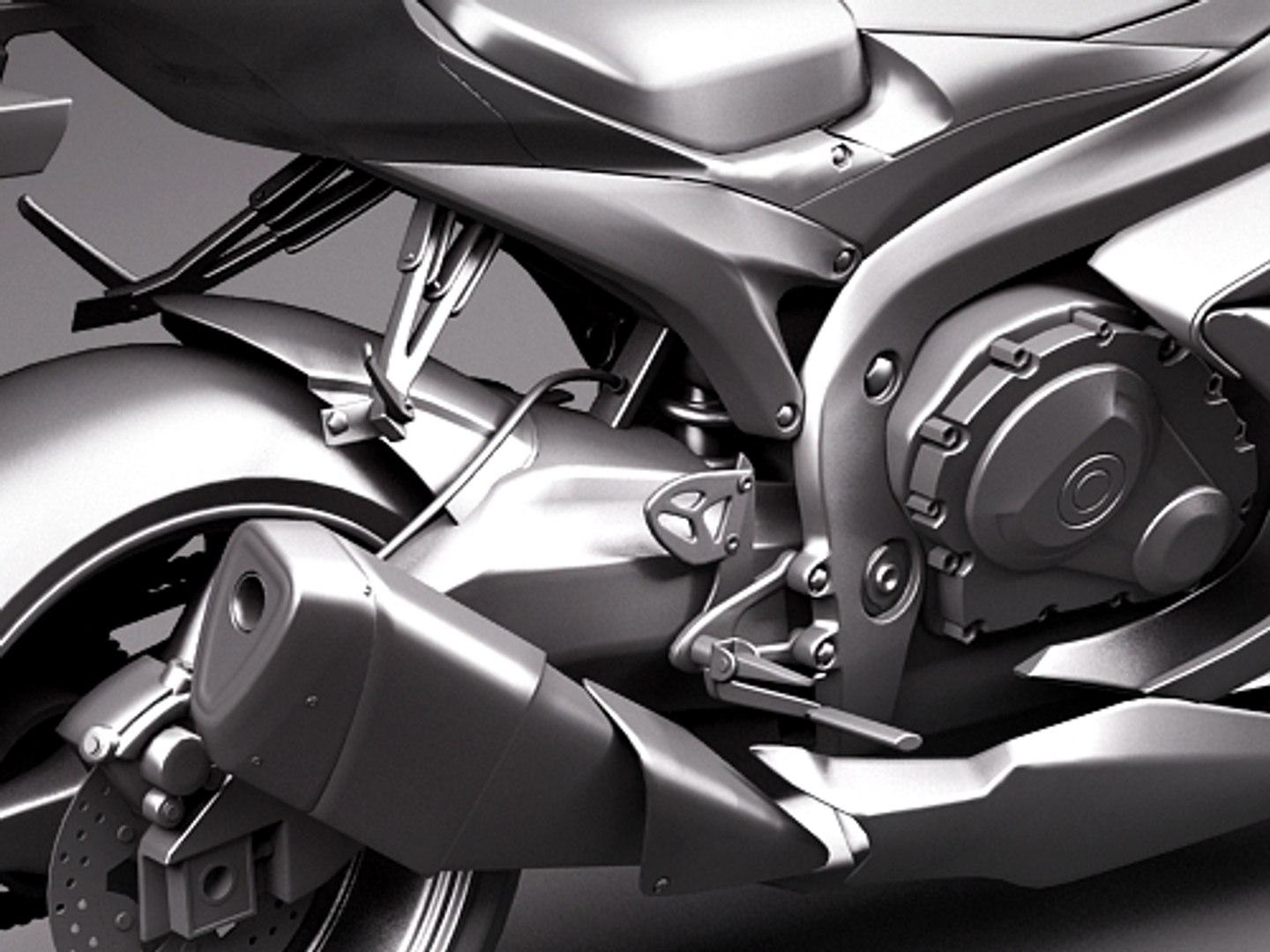 Suzuki Gsxr Gsx R 3d Model