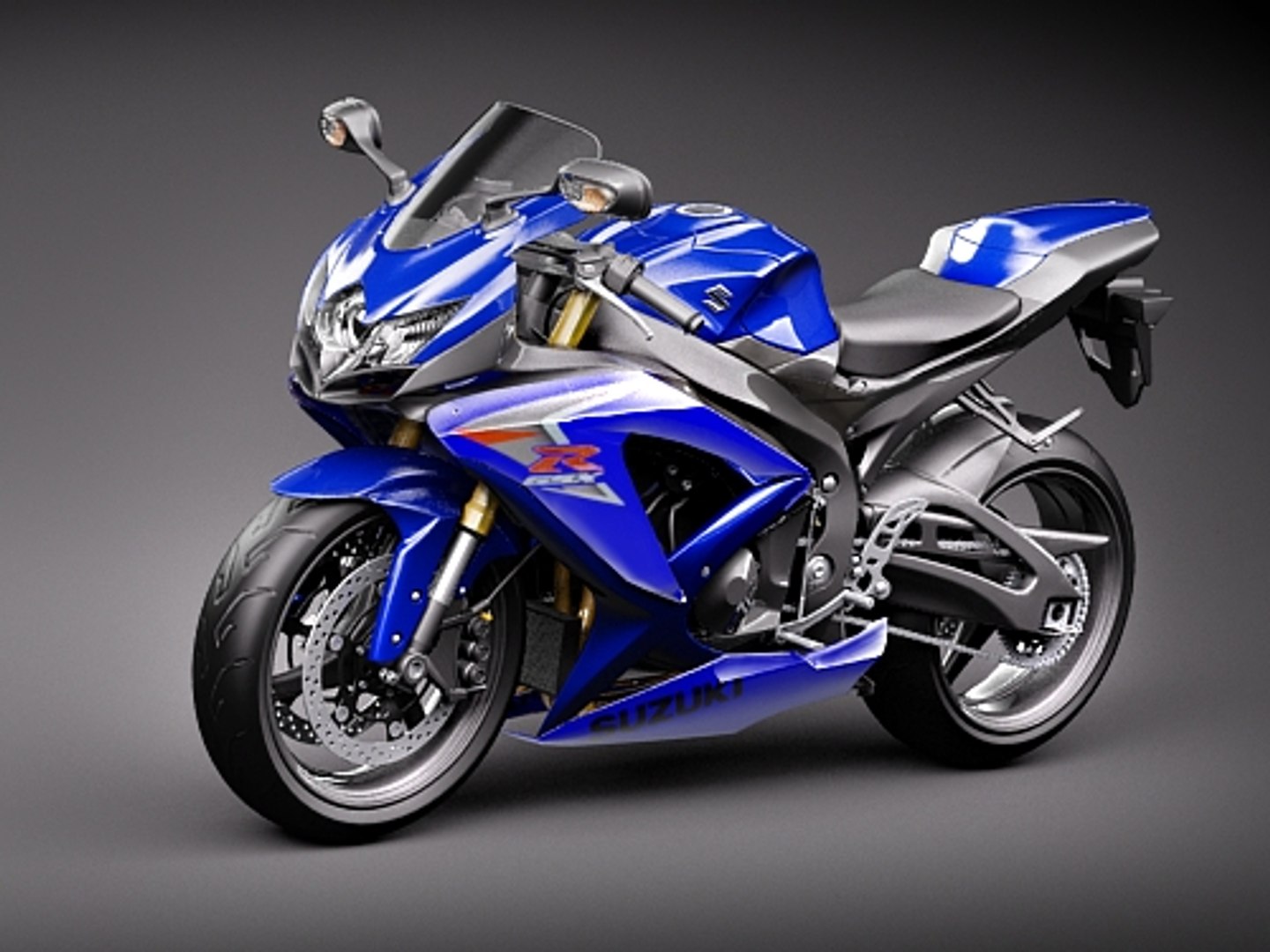 Suzuki Gsxr Gsx R 3d Model