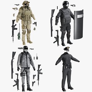 Military SWAT Police Terrorist Uniform Collection