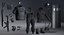 3D uniform terrorist swat police model