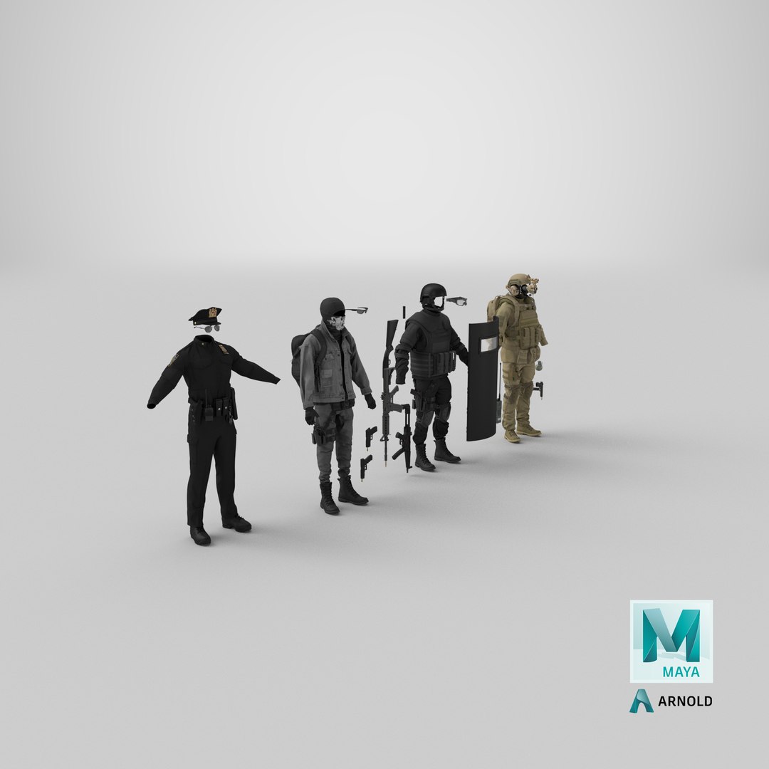 3D uniform terrorist swat police model https://p.turbosquid.com/ts-thumb/rP/c3oSMQ/rJN68k0G/stemcell_maya_arnold_render/png/1581150199/1920x1080/fit_q87/8b26c96fcd5dc154e478b8550efb837faac33714/stemcell_maya_arnold_render.jpg