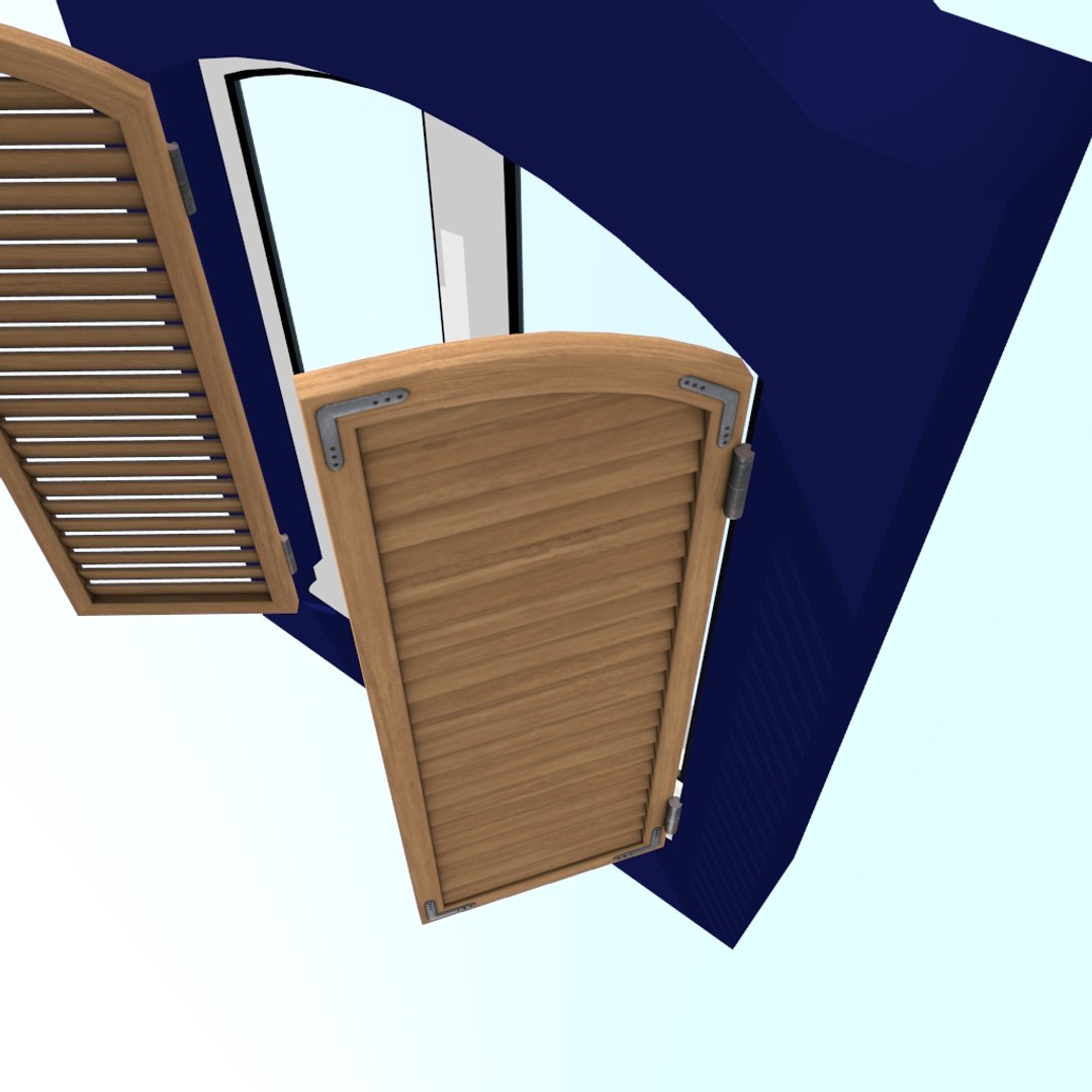 3D Window Shutters | 1147161 | TurboSquid