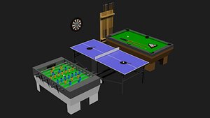 3D Mesa de Bilhar Snooker - TurboSquid 1782398