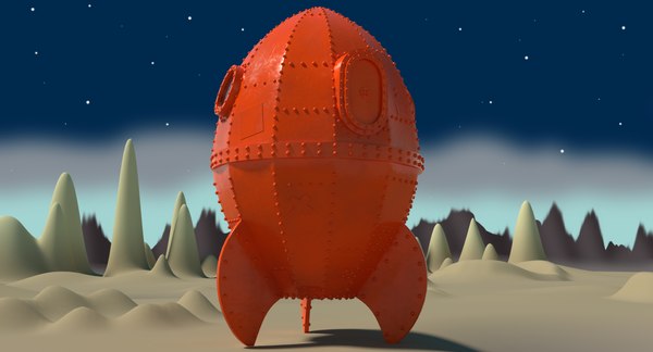 Half moon bay Wallace et Gromit: Tasse en forme de fusée