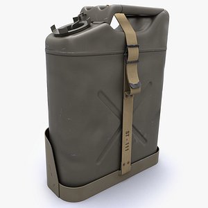 3dsmax jerrycan modelled