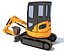 Mini excavatrice
