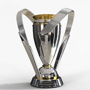 3D MLS Philip F Anschutz american soccer Award Trophy