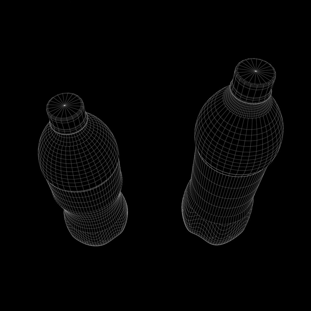 Plastic Soda Pop Bottles 3ds