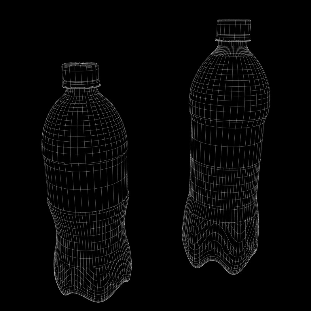 Plastic Soda Pop Bottles 3ds