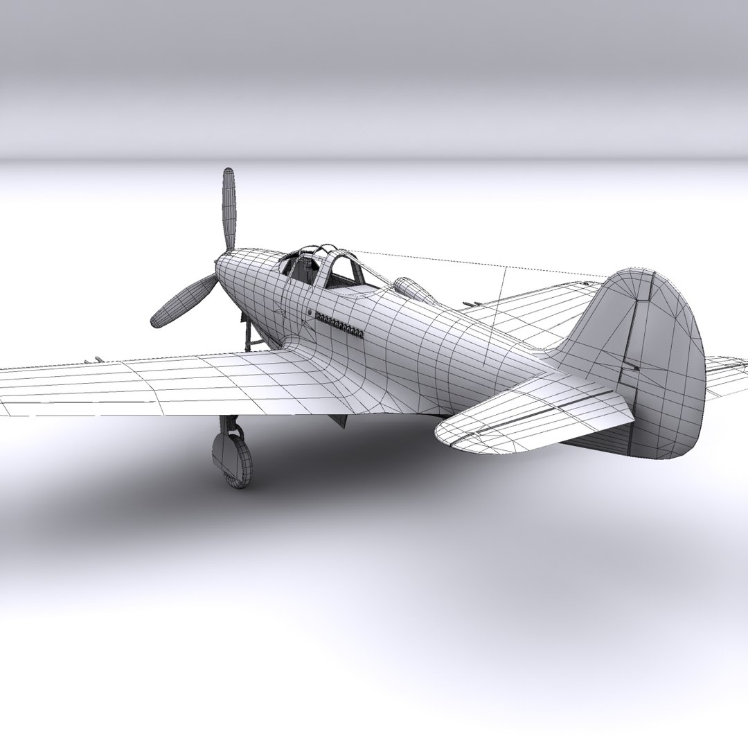 3d P-39 Propeller Soviet