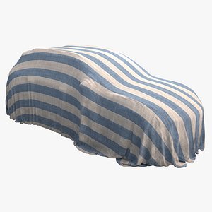 Car Cover SUV 01 PBR 3D model